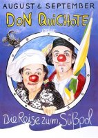 DON QUICHOTE oder DIE REISE ZUM SÜSSPOL: Theater August &amp; September für Ritter und Eisesser ab fünf - Udo Willer