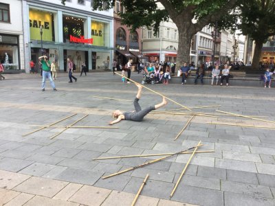 Aurin Peter  Arco e. V. - Theaterpädagogik: "Bewegung -Spiel -Theater" und Circuspädagigik "CircusMotion" Theaterkurse Ausbildung