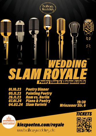 Wedding Slam Royale - Poetry Slam und Dinner - Robert Bittner