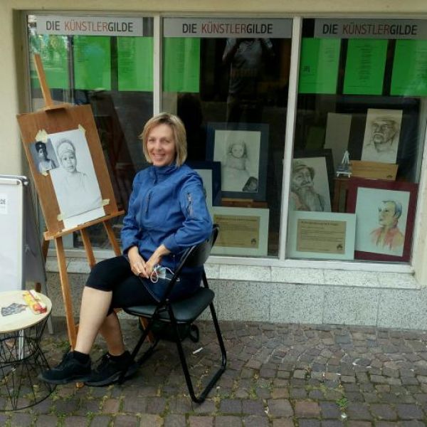 Kunstmalerin , Portraitmalerei-Auftragsarbeiten - Heidi Graf