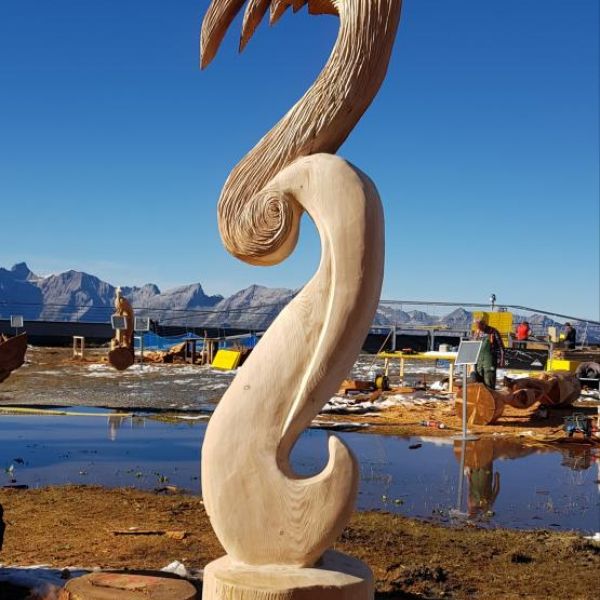 Holz-Skulpturen - Simone Carole Levy