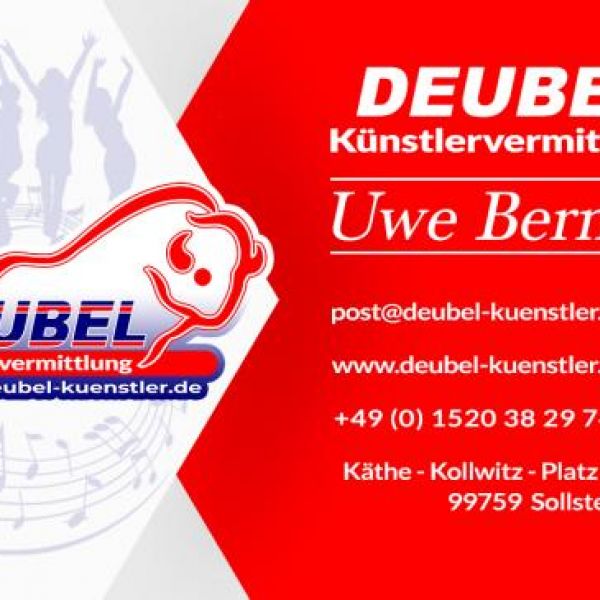 DEUBEL - Künstlervermittlung - Uwe Bernert