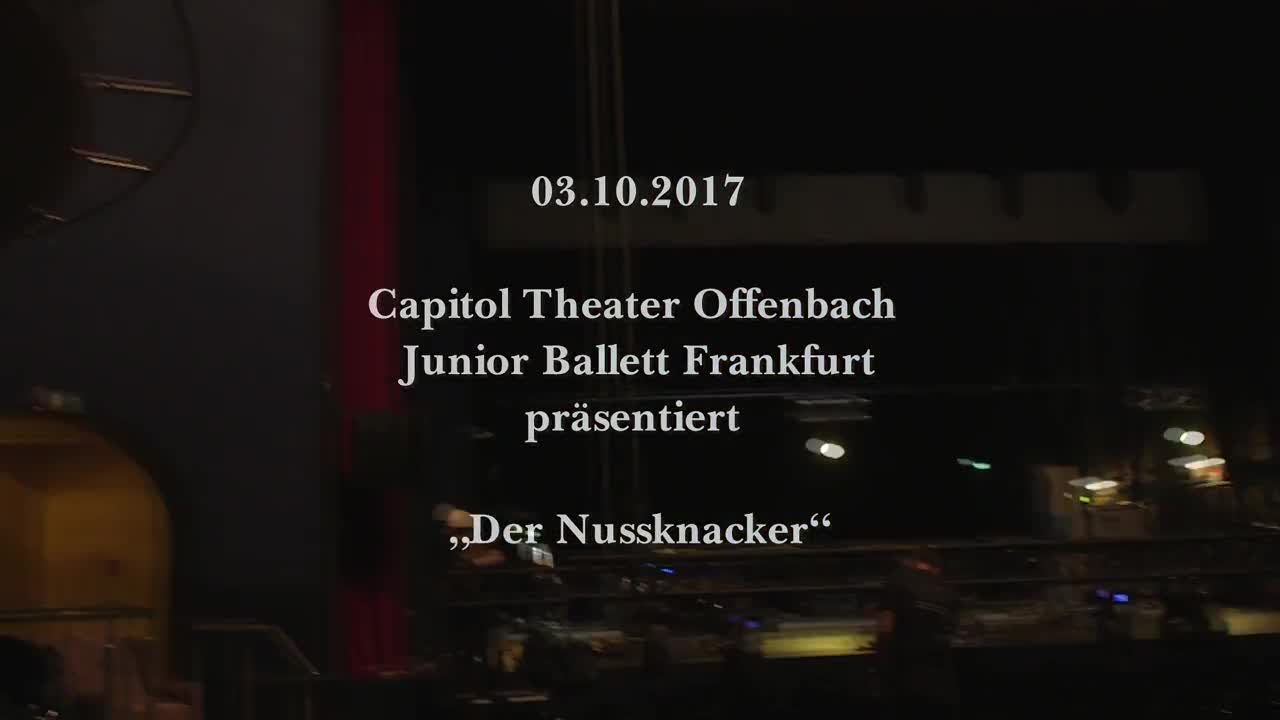DAS STUDIO und Junior Ballett Frankfurt: Ballett "Nussknacker" Promo Video