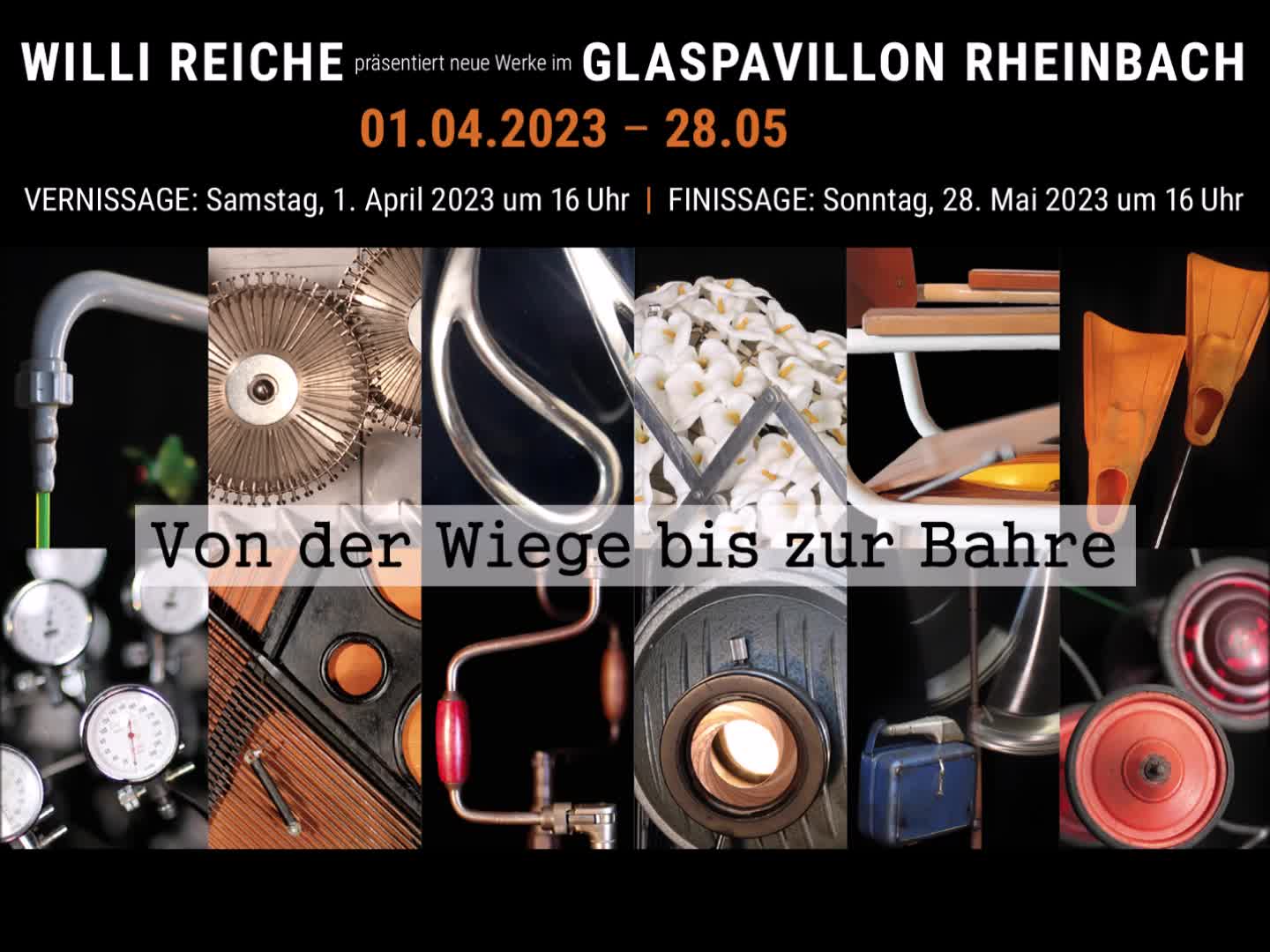 AUSSTELLUNG „Von der Wiege bis zur Bahre – 12 Aspekte menschlichen Daseins, kinetisch interpretiert“