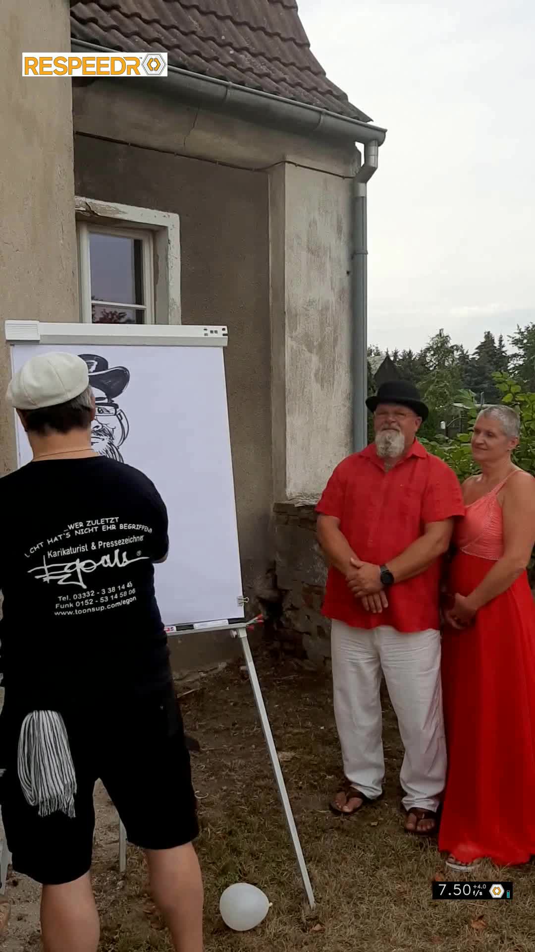 Gäste karikieren.....2