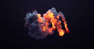 Luftartistische Feuershow "Alice Air on Fire"