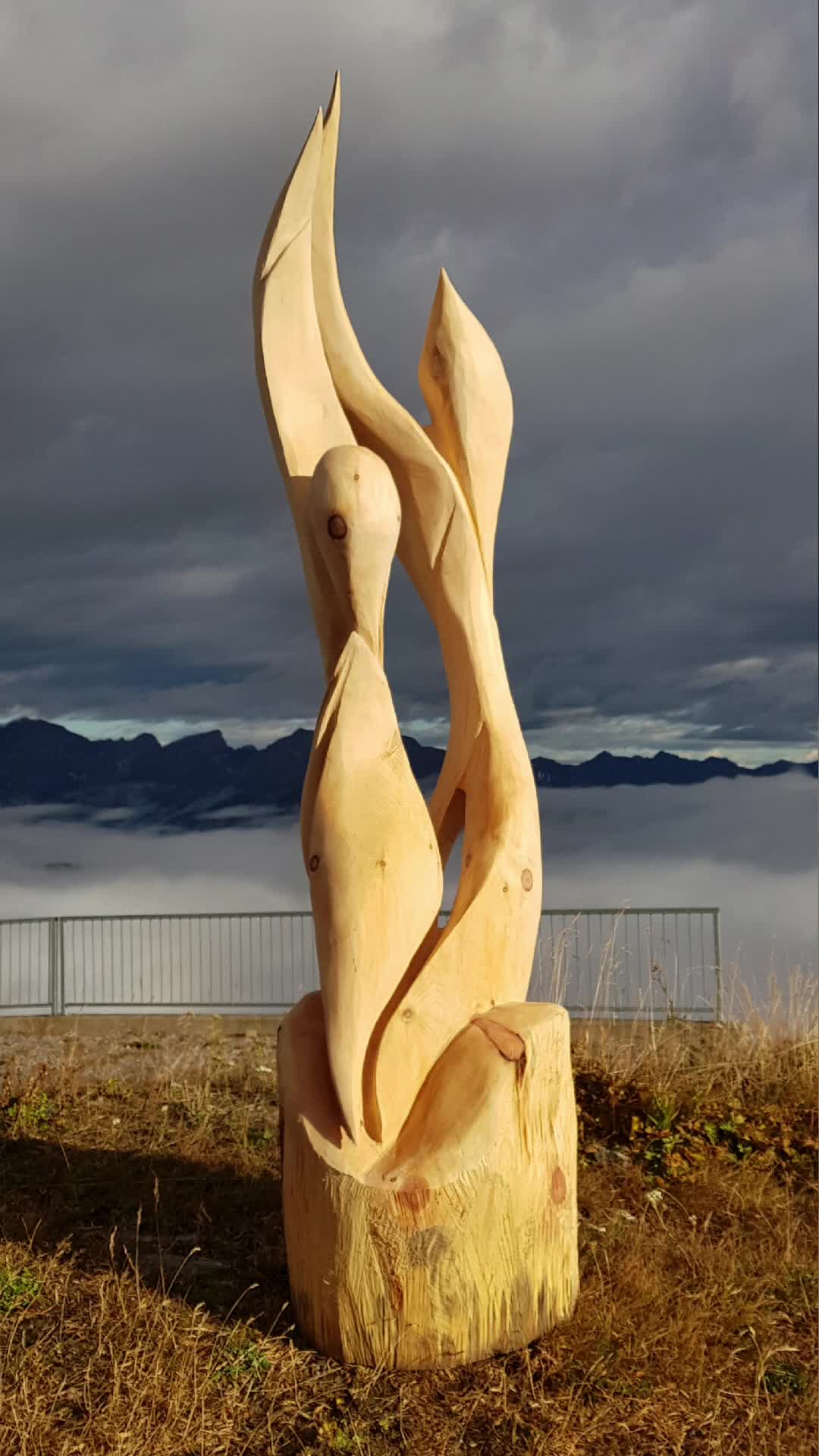 Neue Skulpturen in Fiss auf 2500 Metern ü.M. entstanden 2024